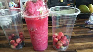 วิธีทำ น้ำมะม่วงหาว มะนาวโห่ปั่น เปรี้ยวหวานลงตัวแก้ว22ออนซ์25-30บาท