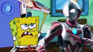 Buka SpongeBob SquarePants dengan Cara Ultraman