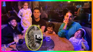 Cristiano Ronaldo y Georgina Rodríguez 😱 EMOCIONADOS CON LA PRIMERA NAVIDAD EN Manchester.