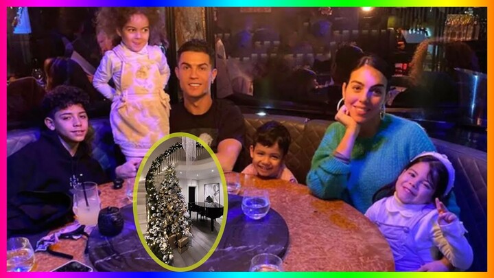 Cristiano Ronaldo y Georgina Rodríguez 😱 EMOCIONADOS CON LA PRIMERA NAVIDAD EN Manchester.