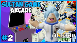 UPGRADE TEMPAT ARCADE AUTO JADI KAYA !! | ARCADE EMPIRE | ROBLOX INDONESIA