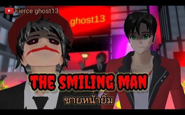 ชายหน้ายิ้ม(the smiling man) การ์ตูนผี ตอนเดียวจบ sakura school simulator