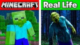 Minecraft BUT It's in REAL LIFE Items, Blocks, Animals