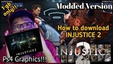 INJUSTICE 2 Modded | How to Download Injustice 2 (Pang Ps4 ang Graphics!) + Gameplay | Brenan Vlgos