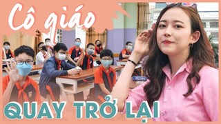 Kết thúc kỳ nghỉ tết lịch sử, ngày đầu tiên quay trở lại làm cô giáo | Hanhchee