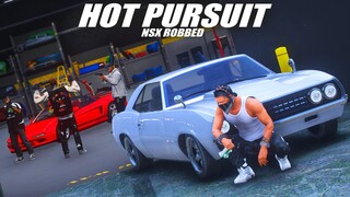 HOT PURSUIT ! PENCURIAN MOBIL JDM LANGKA HONDA NSX !!! GTA 5 ROLEPLAY