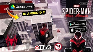 UPDATE❓GAME SPIDERMAN MILES MORALES ANDROID, MAP SALJU BARU! , FULL OFFLINE, ADA KOSTUME BARU LOH!