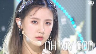 [K-POP|(G)I-DLE] BGM: Oh My God | Panggung HD 200412