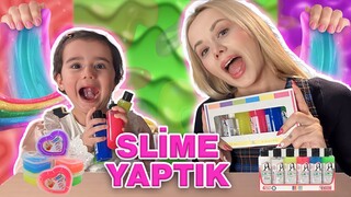 Annemle Slime Yaptık - FAİL SLİME ♡ #slime