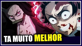 LUTA BIZARRA e NEZUKO PODEROSA! (Demon Slayer 3 Ep. 4)