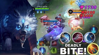 Popol & Kupa " Deadly Bite " Critical Build | Mobile Legends