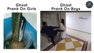 Girls vs Boys Ghost Prank