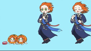 Aoi Hinata's hair was blown back just after getting a new hairstyle