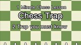 Chess easy trap in only f3w moves