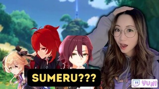 2.8 "Summer Fantasia" Trailer REACTION + SUMERU Teaser?? | Genshin Impact