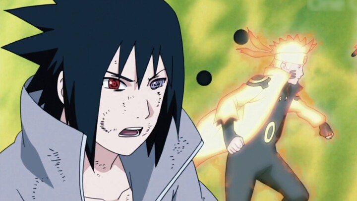 Naruto Episode 93-2 Kaguya goes berserk and Kakashi uses his dual Sharingan