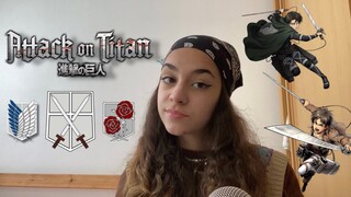 ASMR FR: MON DÉBRIEF’ SUR « L’ATTAQUE DES TITANS » ⚔️(Shingeki no Kyojin)