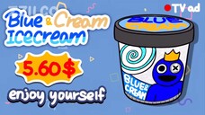 Blue & Cream Ice Cream