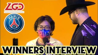 WINNERS INTERVIEW W/ FAITH BIAN - PSG.LGD VS BOOM ESPORTS ARLINGTON MAJOR 2022