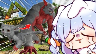 【ARK】恐ろしい変身をする生き物「フェロックス」を捕まえにいく！！！ぺこ！【ホロライブ/兎田ぺこら】