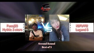 Fesoj23 VS. KBF6992 | Second Round - Full Game | FIRST EVER 1v1 ML ONLINE TOURNAMENT