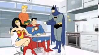 Ben 10 Meets the Justice League - Break Room