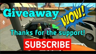 GIVEAWAY TO MY YOUTUBE SUPPORTER || CAR PARKING