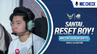 SAATNYA RESET, BOY! | #MICCHECK by Request VS Geek Fam MPLID Season 13