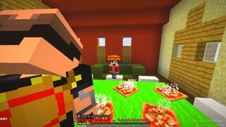 SẦU RIÊNG EM BÉ ĐƯỢC GIA ĐÌNH VUA HẢI TẶC LUFFY NHẬN NUÔI TRONG MINECRAFT_SẦU RI