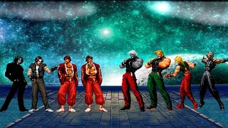 Kof Mugen Saisyu/Kyo Team Vs Rugal/Adel Team