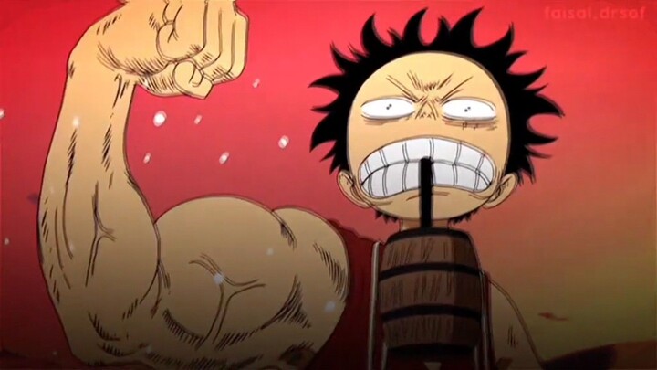 Jadi gini cara luffy jadi berotot