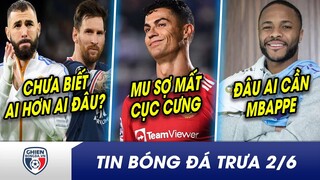 BẢN TIN TRƯA 2/6: Messi tuyên bố vô địch WC, thách thức QBV? Sợ mất Ronalo, MU phải 'chiều lòng'