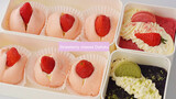 [Proses pembuatan] Mochi dan kue strawberry daifuku