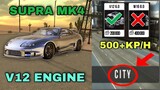 toyota supra mk4 | new best gearbox | v12 engine | car parking multiplayer v4.8.5 new update 2022