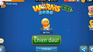 Rắn săn mồi #211 -  Trò chơi rắn, game con giun, Vùng giun đất.io - Worms zone.i