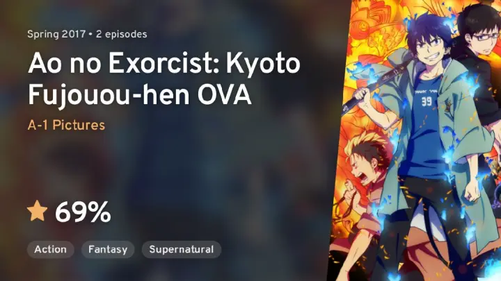 ðŸ‡¯ðŸ‡µ / AO NO EXORCIST : KYOTO FUJOUOU-HEN OVA 02