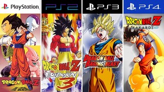 Dragon Ball PlayStation Evolution PS1 - PS4