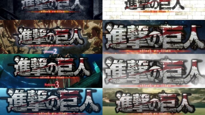 Play all OPs of Attack on Titan simultaneously