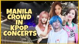 MANILA CROWD IN KPOP CONCERTS (BTS, BLACKPINK, TWICE, GFRIEND)