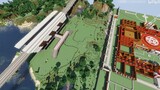 [Minecraft] TIS no one uses railway transportation, but why is such a complicated railway line built?
