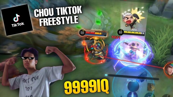 CHOU ML BEST TIKTOK FREESTYLE - Anxious Plays | MLBB