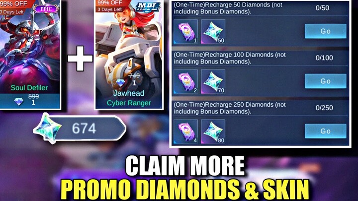 CLAIM FREE PROMO DIAMONDS & SKIN | MOBILE LEGENDS MOONLIT WISH