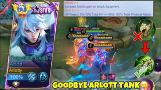 ARLOTT ADJUSTMENT IS FINALLY HERE! GOODBYE ARLOTT TANK🥲 ( is this a buff or nerf?)