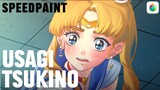 USAGI TSUKINO SPEEDPAINT - SAILOR MOON 🌙