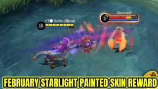 Hylos Painted Skin February 2022 Starlight Rewards | Cecilion Starlight Skin 2022 | MLBB