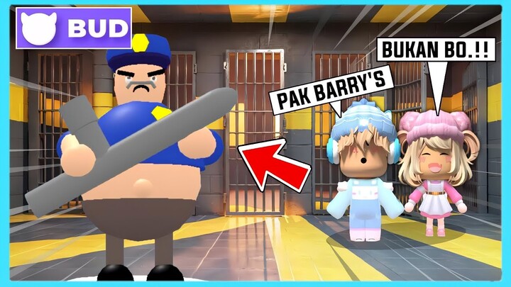 Lucu Banget.!! Aku Dan Adiku Dipenjara Pak Barry's Prison Di Game Bud ft @Shasyaalala @budcreate