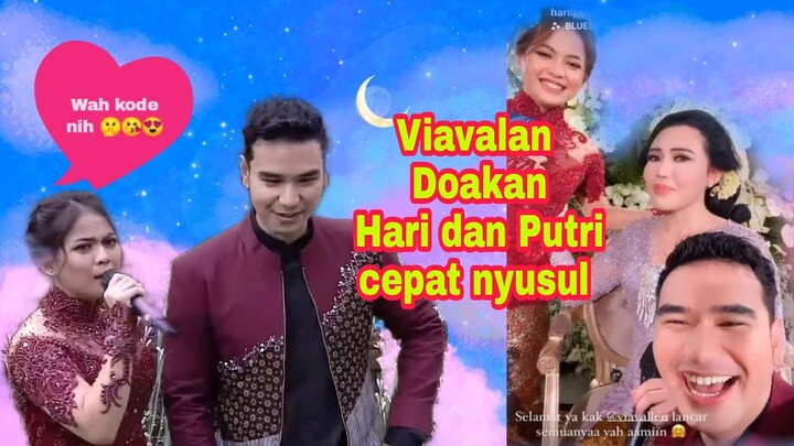 WAH KODE NIH,,, TERNYATA VIA VALEN TAU JUGA HUBUNGAN HARI DAN PUTRI !! VIAVALEN DOAKAN HARPUT NYUSUL
