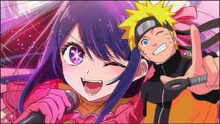 KOK BISA COCOK SIH !?🤣 [OPENING OSHI NO KO X NARUTO]