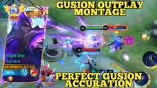 gusion outplay MONTAGE, perfect gusion accuracy combo