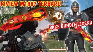 FREE FIRE || REVIEW M1887 PAKE BUNDLE LEGEND